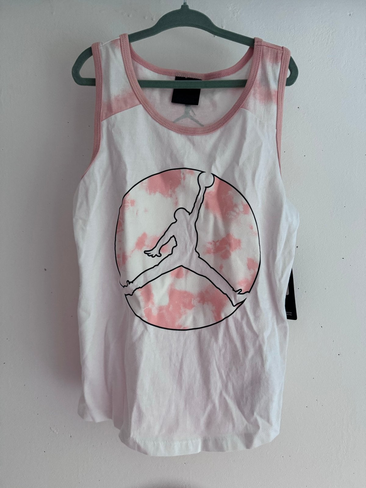 Nike Jordan Meisjes Top - Roze Tie-Dye - Maat S (8-10 jaar), Ophalen of Verzenden, Nieuw, Meisje, Shirt of Longsleeve