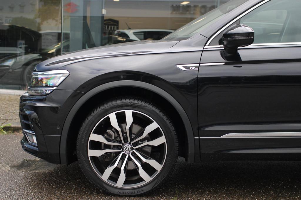 Volkswagen Tiguan Allspace 2.0 TSI 4Motion Highline R LINE, Auto's, Volkswagen, Automaat, Gebruikt, Zwart, 4 cilinders