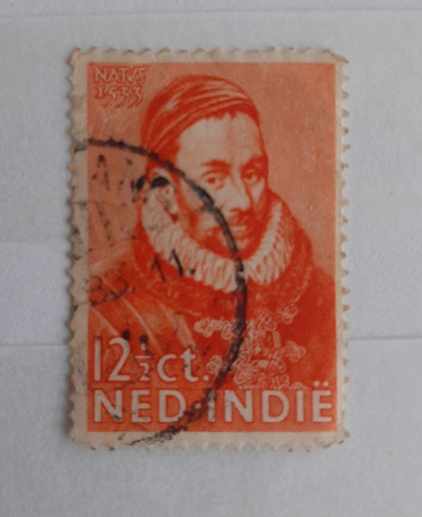 1933 Nederlands Indië Willem van Oranje NVPH 180 Gestempeld, Postzegels en Munten, Postzegels | Nederlands-Indië en Nieuw-Guinea