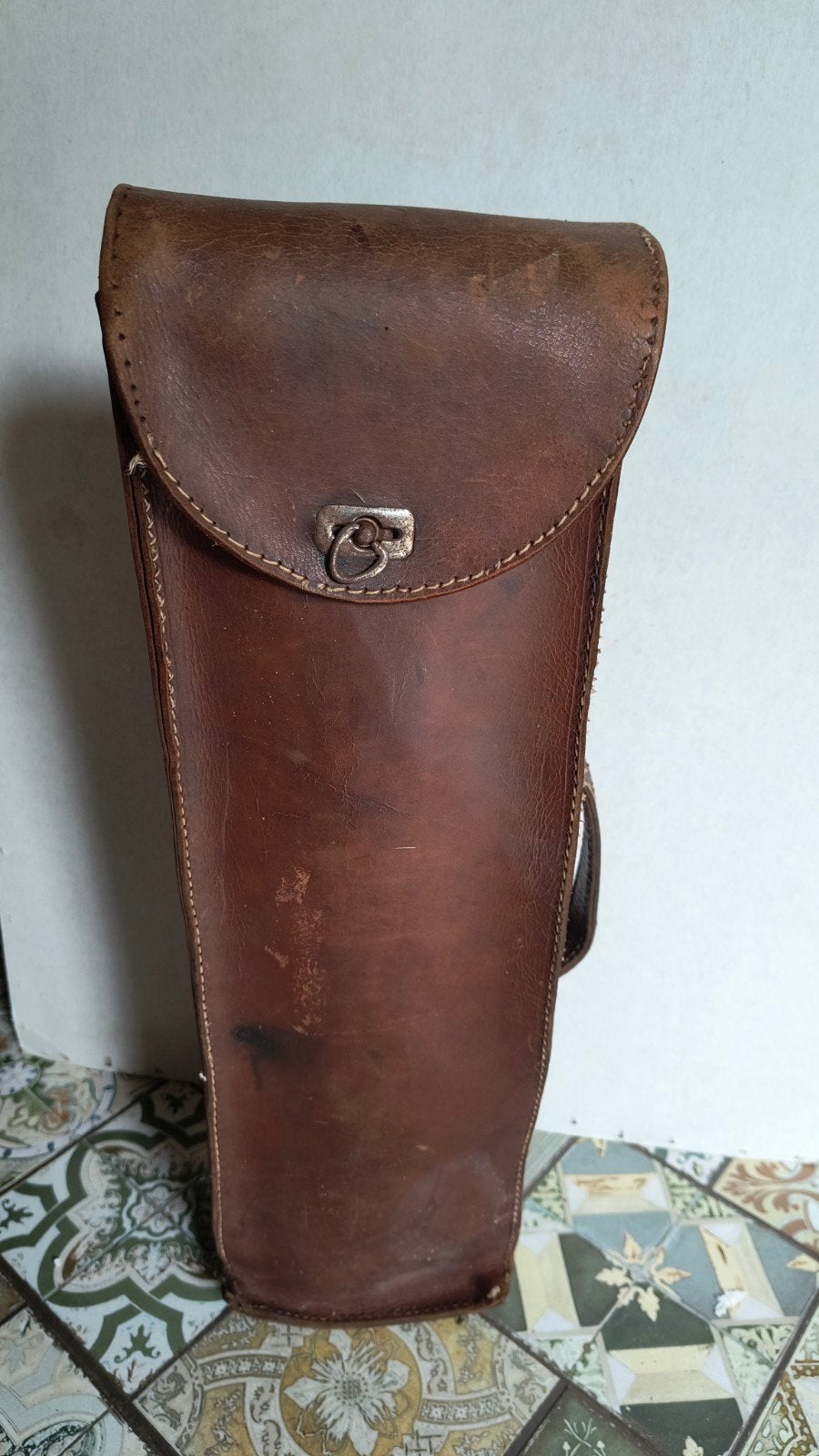 Vintage Groene Kruis Babyweegschaal met Leren Etui, Ophalen of Verzenden, 1 tot 500 gram, Personenweegschaal, Minder dan 10 kg