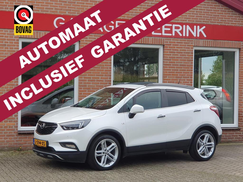 Opel Mokka X 1.4 Turbo Innovation 140PK 5drs AUTOMAAT clima,, Auto's, Gebruikt, Euro 6, Wit, SUV of Terreinwagen