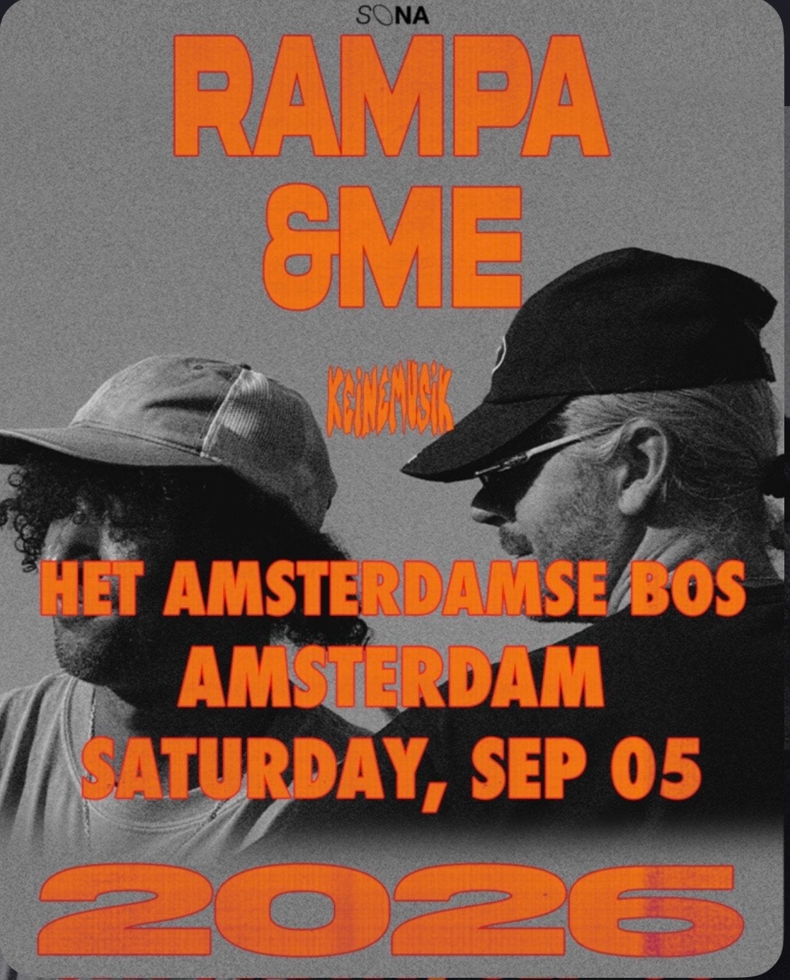 Keinemusik Amsterdam, Eén persoon, September