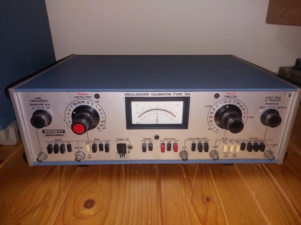 Bradley Electronics Oscilloscoop Calibrator Type 192, Ophalen of Verzenden