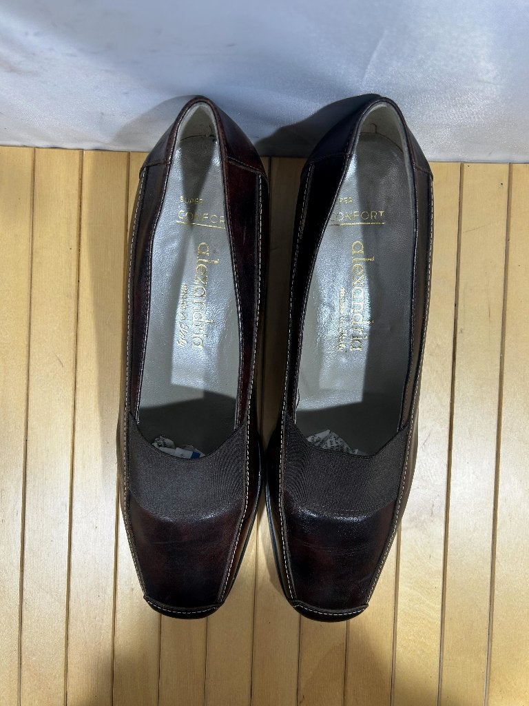 maat 42, Alexandria, tijdloze bruine loafers, Kleding | Dames, Alexandria, Schoenen met lage hakken, Bruin, Verzenden