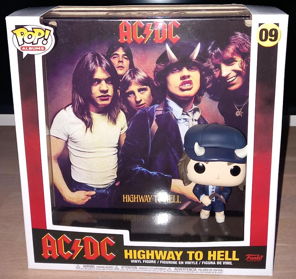 Grote Funko Pop AC/DC Highway to Hell, Ophalen of Verzenden, Nieuw