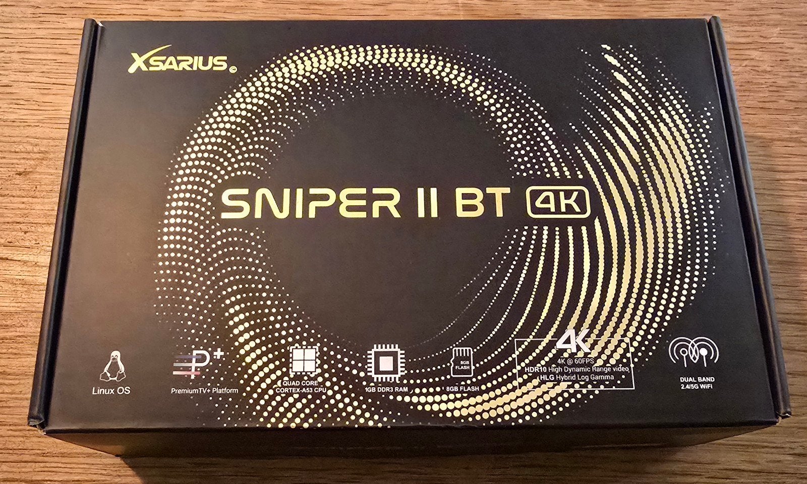 Xsarius Sniper BT 4K TV Media speler Linux BT, Ophalen of Verzenden, Zo goed als nieuw