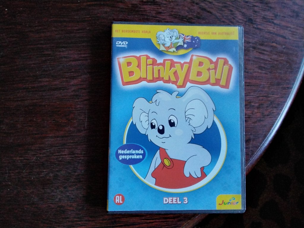 Blinky bill deel 3, origineel, Avontuur, Alle leeftijden, Ophalen of Verzenden, Zo goed als nieuw