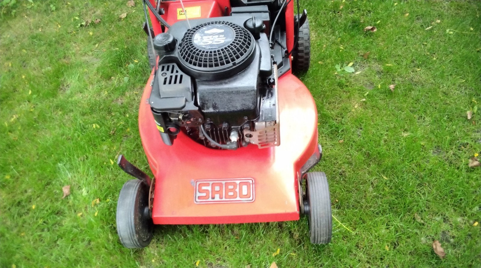 Goed werkende SABO Economy 54 Turbo Grasmaaier Elec Start, Cirkelmaaier, Gebruikt, Benzine-grasmaaier, 50 cm of meer