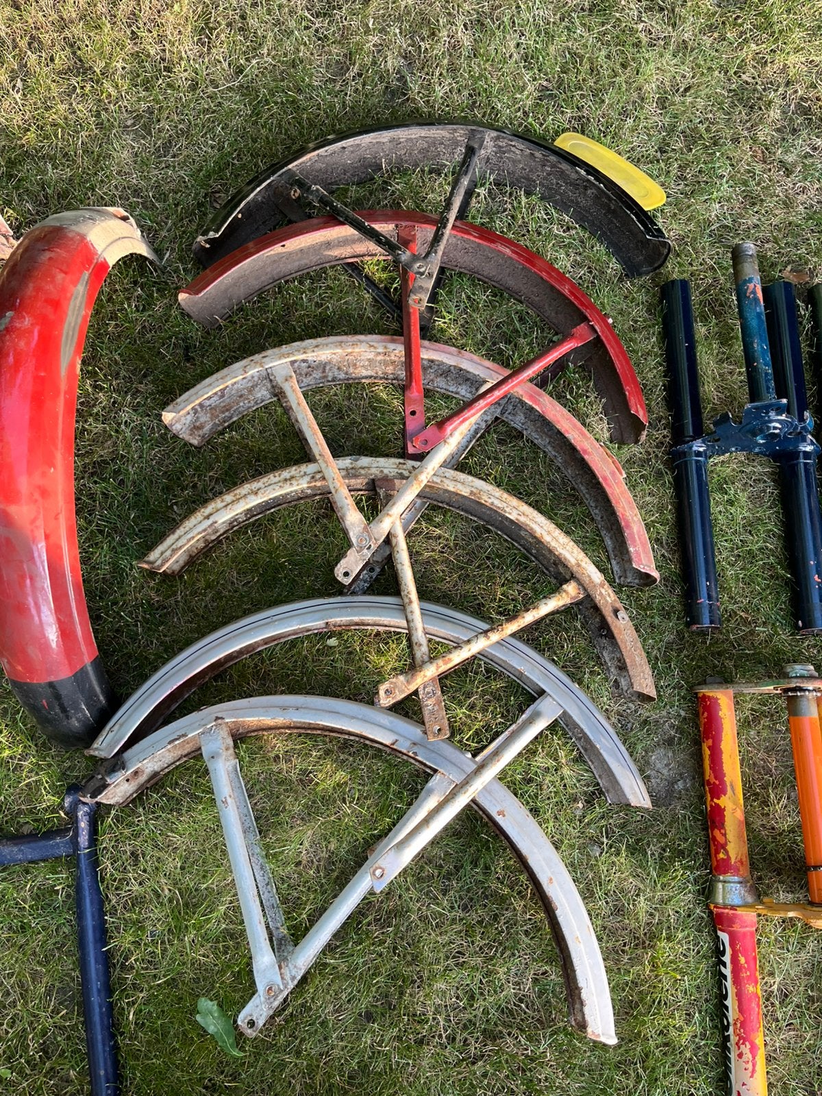 Spatborden honda amigo novio, Fietsen en Brommers, Ophalen of Verzenden, Zo goed als nieuw, Frame, Overige merken