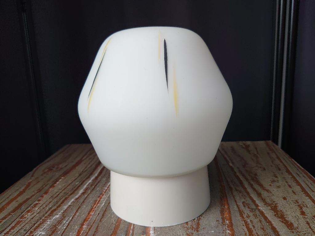 Vintage plafondlamp gestreept, Ophalen of Verzenden, Gebruikt