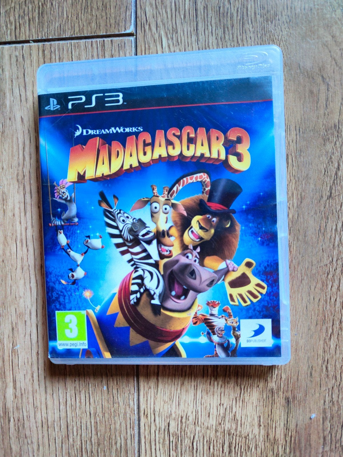 PS3 spel - Madagascar 3, Avontuur en Actie, 1 speler, Ophalen of Verzenden, Zo goed als nieuw