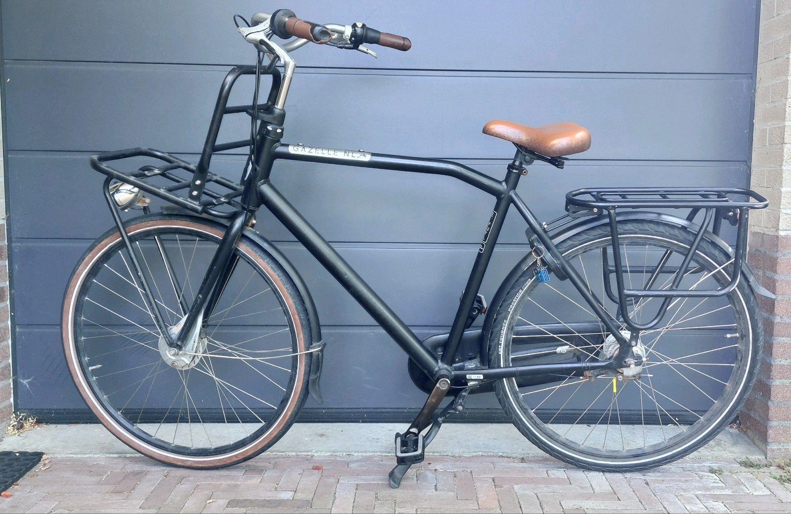 Gazelle heavy duty herenfiets, Ophalen, Versnellingen, Gazelle, 53 tot 56 cm