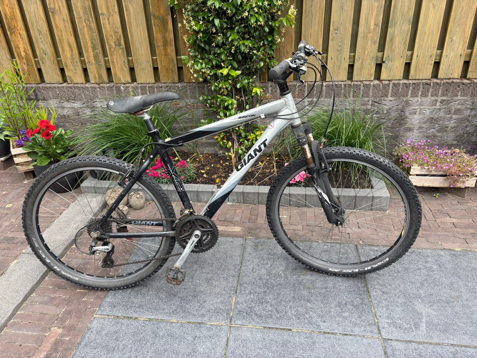 Giant Rincon 26” mountainbike, Fietsen en Brommers, Fietsen | Mountainbikes en ATB, Ophalen, Gebruikt, Hardtail, Velgrem