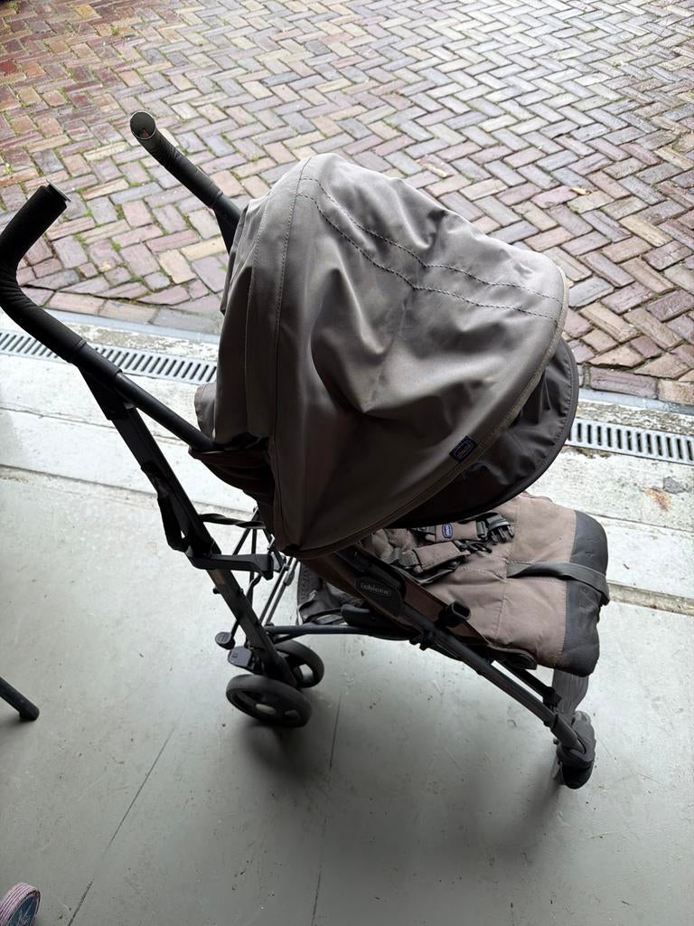 Chicco buggy, grijs, Ophalen of Verzenden, Gebruikt, Verstelbare rugleuning