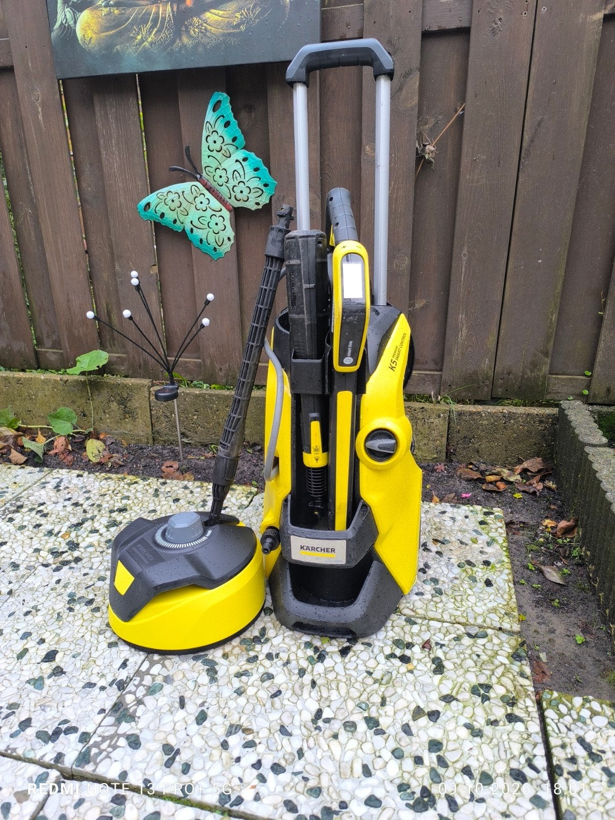 Karcher hogedrukreiniger K5 premium Smart Control bu, Ophalen of Verzenden, Karcher, Elektrisch, Met regelbare waterdruk