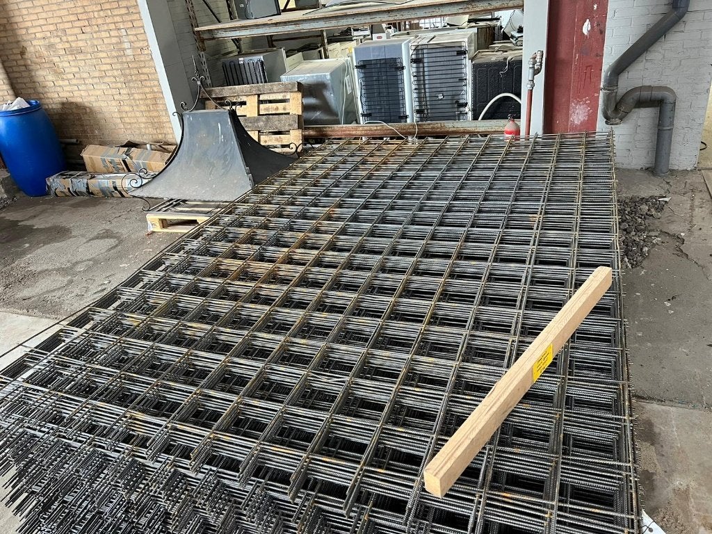 Nieuwe staalmatten rond 6mm en rond 8mm (2mx3m), Doe-het-zelf en Verbouw, Metalen, Ophalen, Nieuw, IJzer