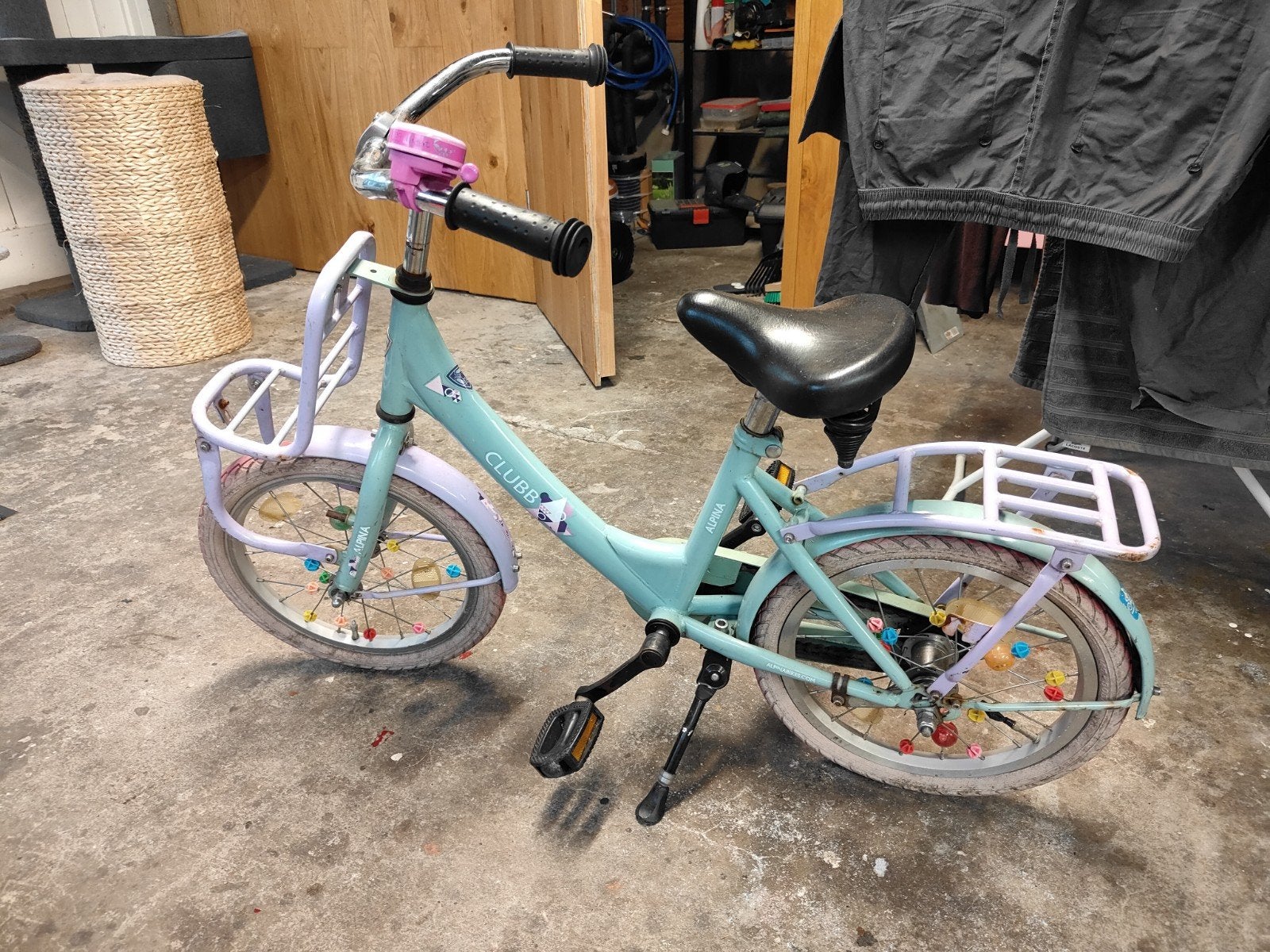 Kinderfiets Clubb Alpha 16 inch - gebruikt, Ophalen of Verzenden, Gebruikt, 16 tot 20 inch
