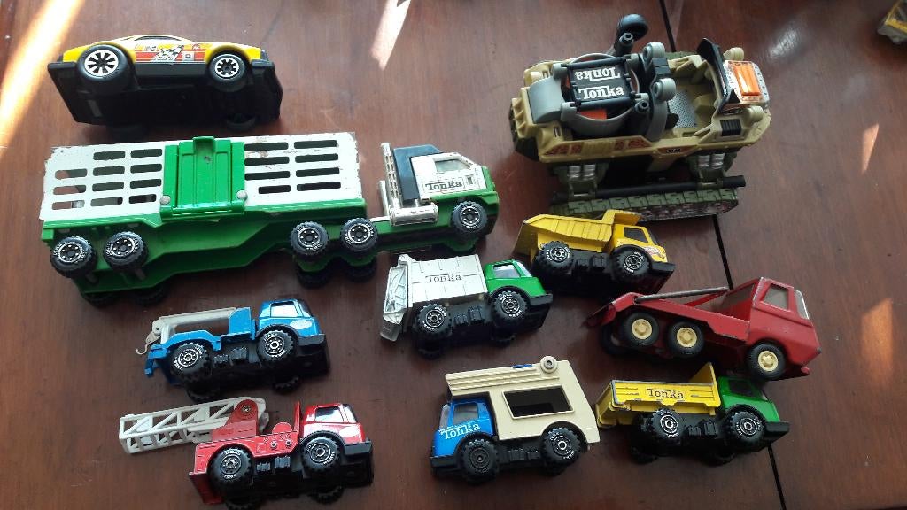 tonka autos, Ophalen, Gebruikt