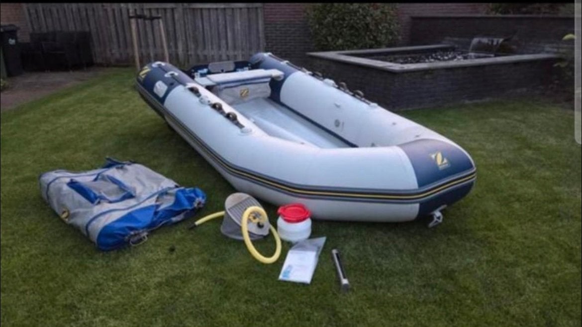 Zodiac C340S rubberboot+ Suzuki df5 buitenboordmotor, Watersport en Boten, Ophalen of Verzenden, Gebruikt, Overige typen