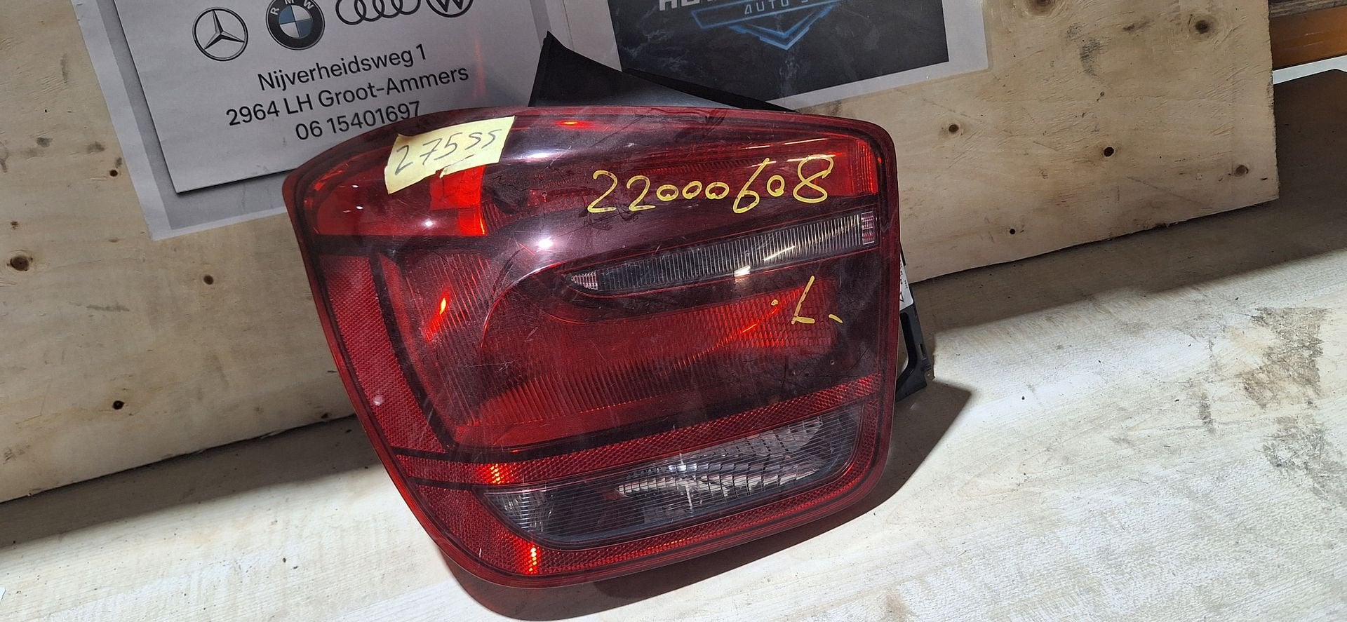 BMW 1 F20 F21 Achter-/achterlichten 90006567 217270095  275S, Gebruikt, -, -, Ophalen of Verzenden