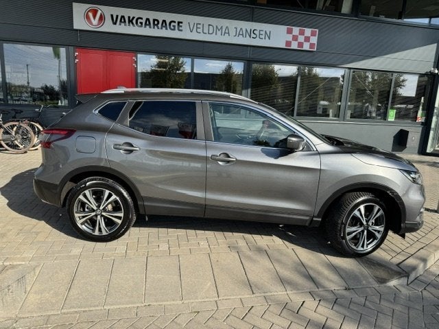 Nissan QASHQAI 1.2 TEKNA AUTOMAAT + ECC/CAMERA/PANODAK/STOEL, Automaat, Stof, Gebruikt, 4 cilinders