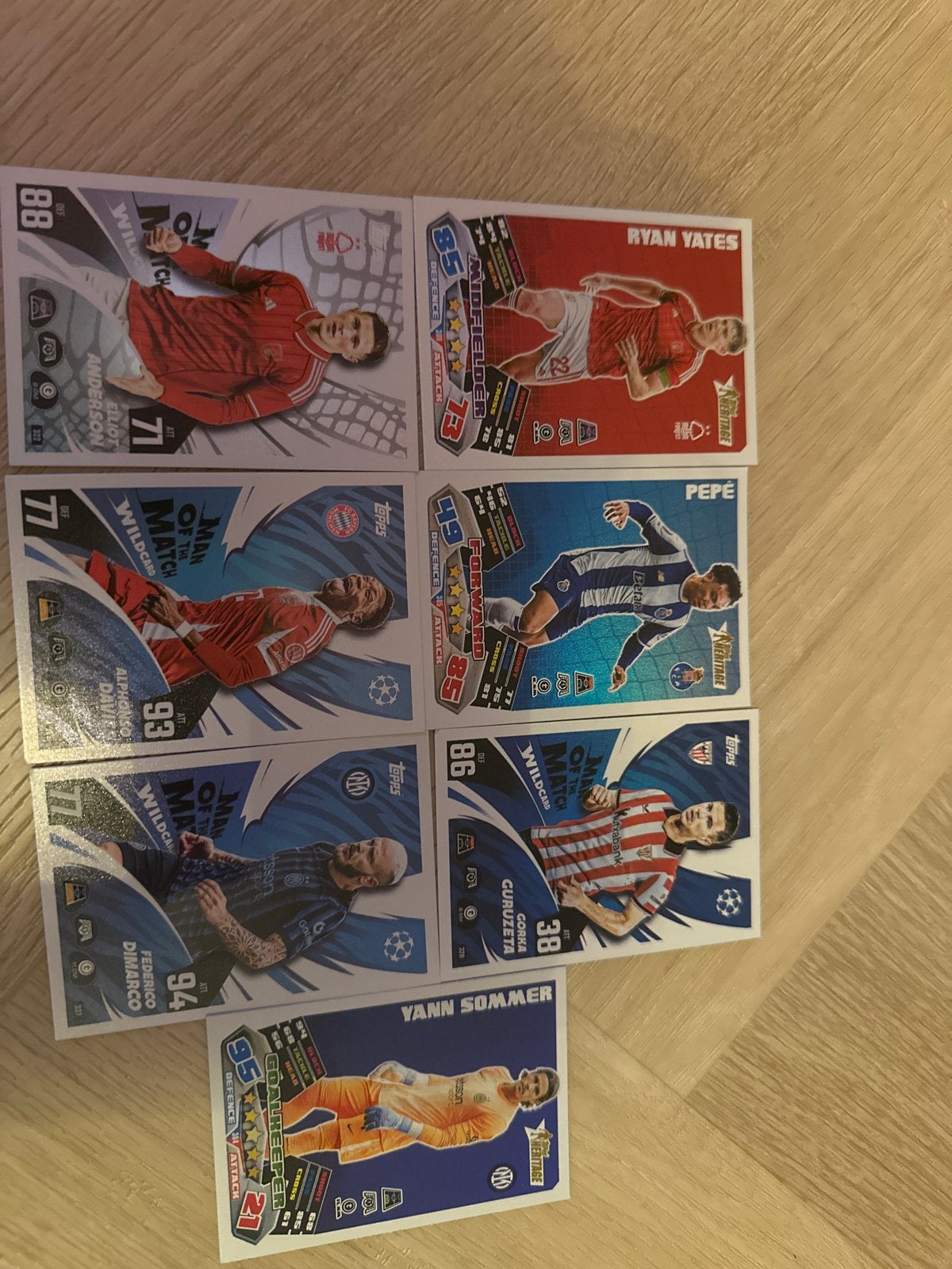 Topps Match Attax Champions League Voetbalkaarten, Ophalen of Verzenden, Zo goed als nieuw, Buitenlandse clubs, Spelerskaart
