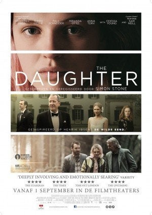 THE   DAUGHTER      filmposter., Rechthoekig Staand, Verzenden, Nieuw, A1 t/m A3