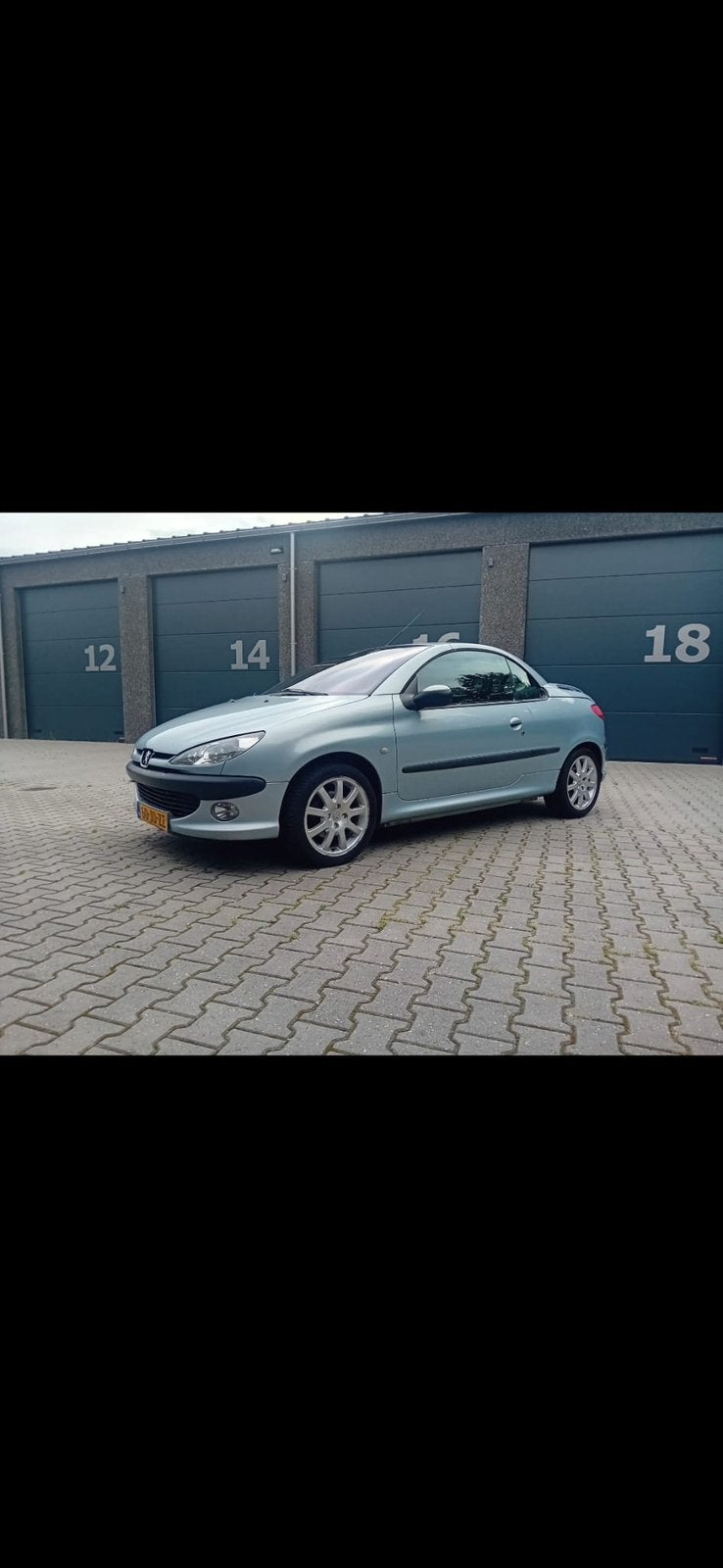 Peugeot 206 CC 1.6 Cabrio | APK 10-2026 | Hardtop, 136 pk, 4 cilinders, Cabriolet, 4 stoelen
