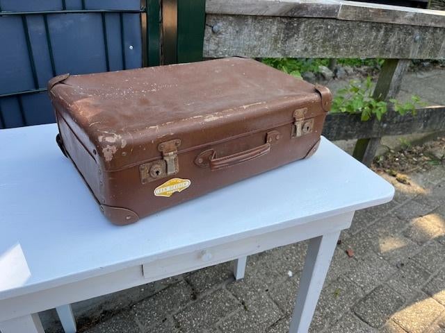 2 Koffertjes, Sieraden, Tassen en Uiterlijk, Koffers, Overige materialen, Gebruikt, Minder dan 50 cm, Ophalen of Verzenden