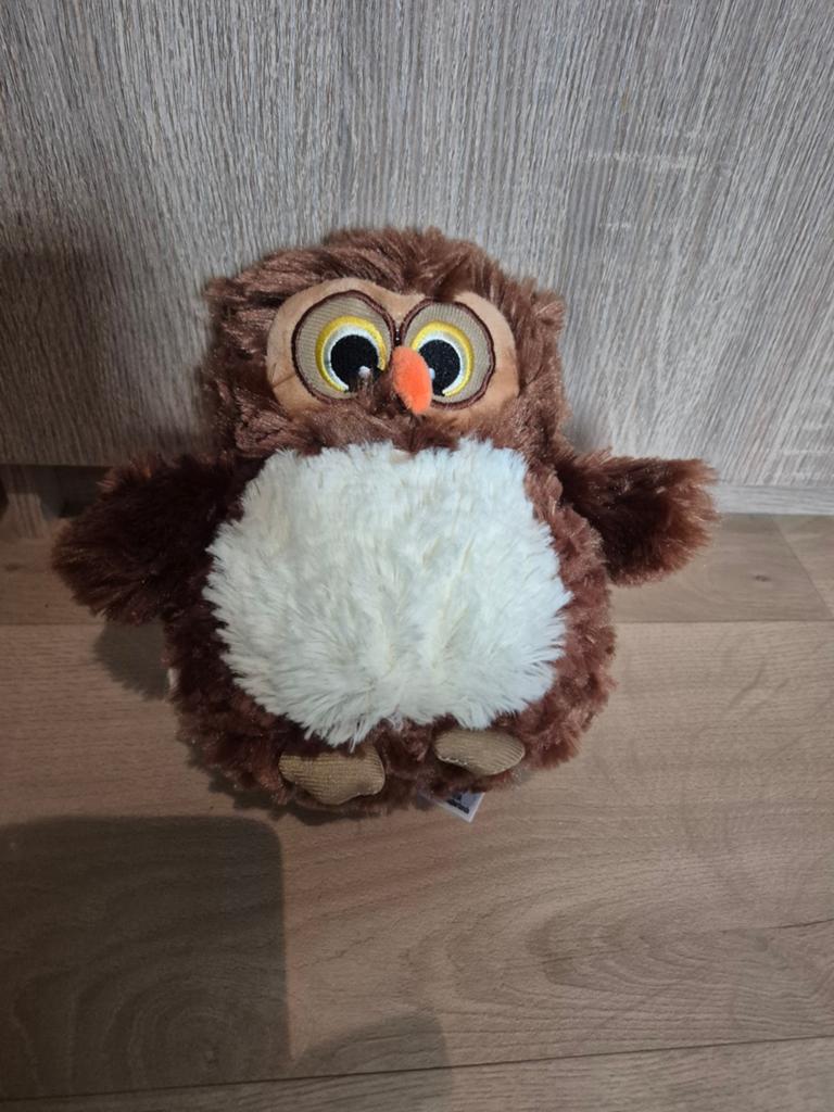 uil knuffel nicky toy, Ophalen of Verzenden, Zo goed als nieuw, Overige typen