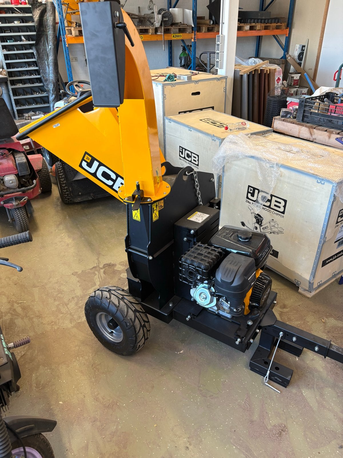 JCB Houtversnipperaars: CH150120PE & CH75100P - Nieuw!, Ophalen, Nieuw, Benzine