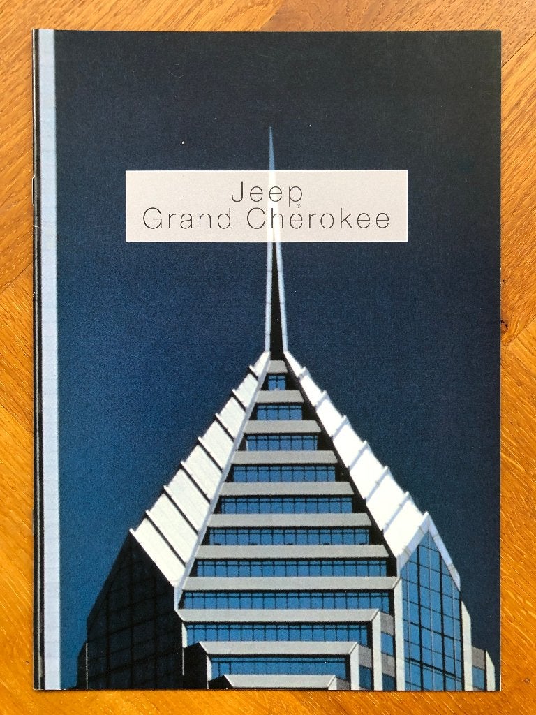 Jeep Grand Cherokee folder 1995, Verzenden, Nieuw, Overige merken, Chrysler-Jeep