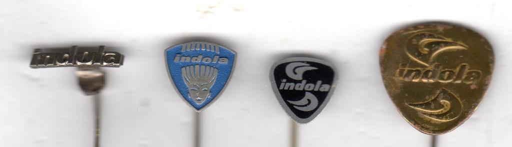 4 speldjes INDOLA COSMETICS RIJSWIJK (A2), Verzamelen, Speldjes, Pins en Buttons, Ophalen of Verzenden, Gebruikt, Overige onderwerpen