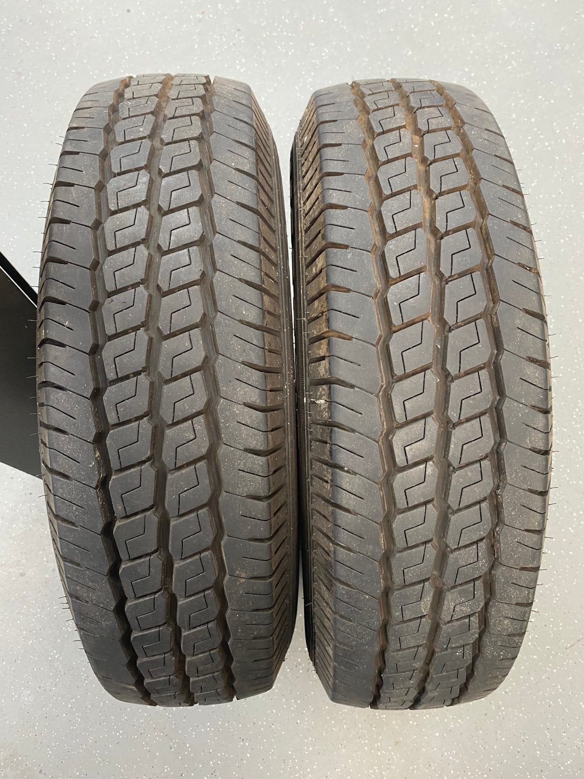 Trailer/Aanhangwagen banden 185R14C, Ophalen, Gebruikt