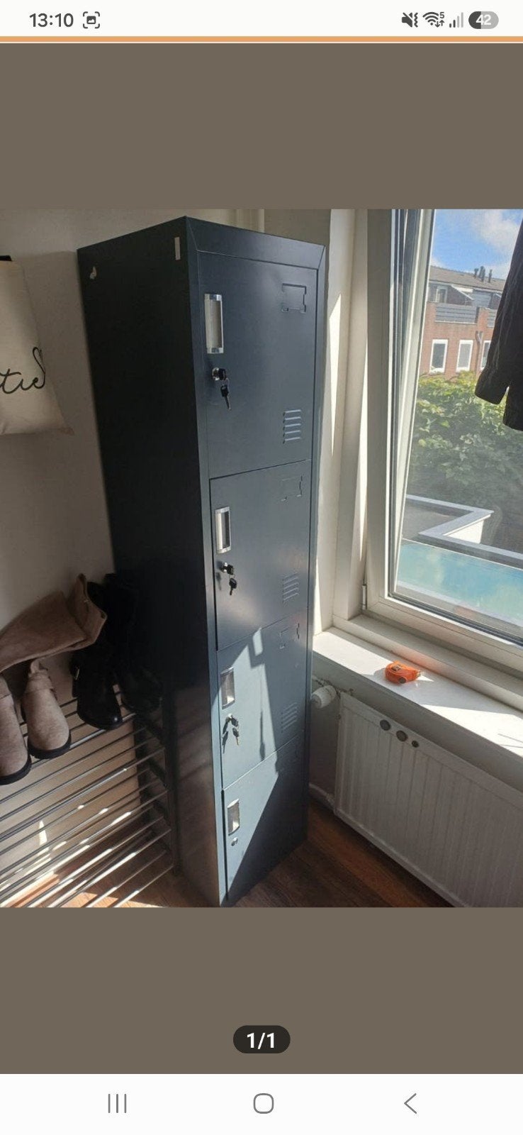 Lockerkast, Ophalen