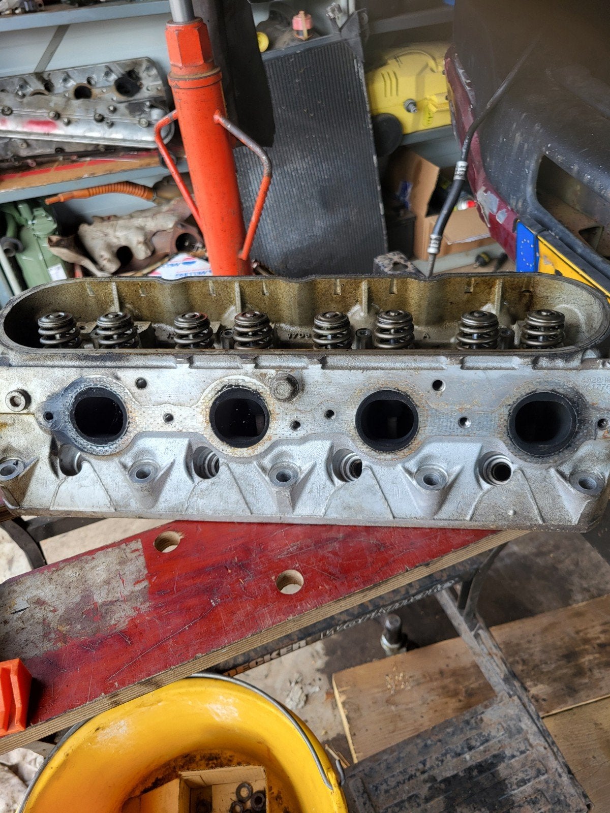 twee Cilinderkoppen Chevrolet LS V8 - lm7 5.3Gebruikt, Ophalen