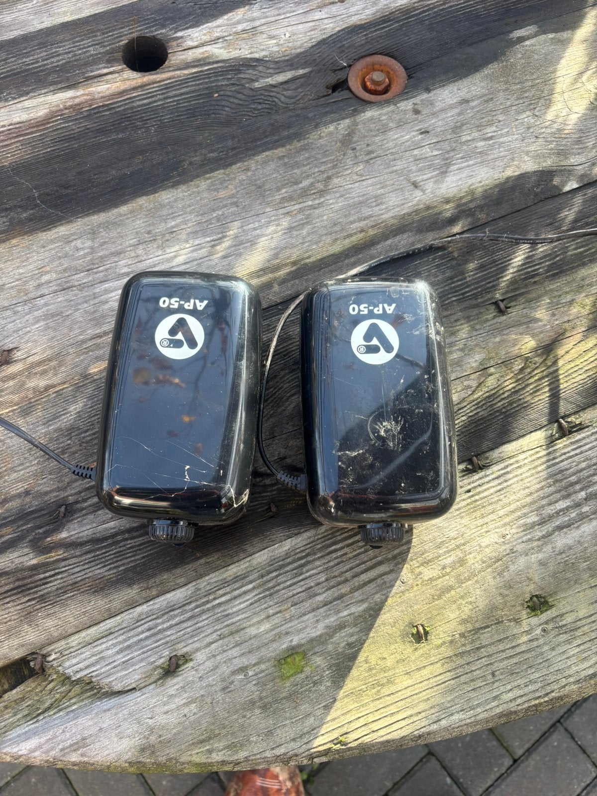 2x lucht pomp, Tuin en Terras, Vijver-toebehoren, Ophalen, Vijverpomp