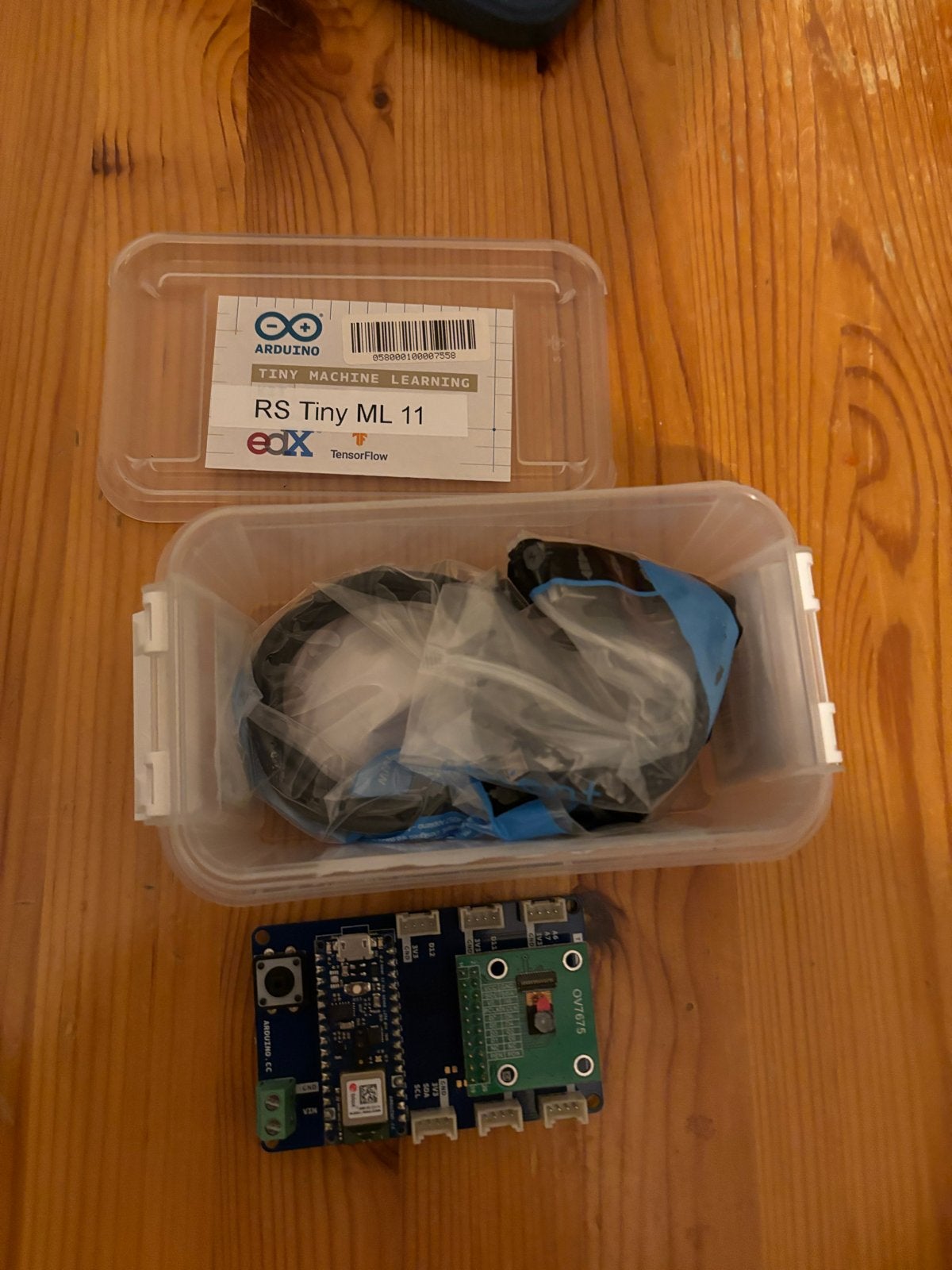 Arduino Tiny Machine Learning Kit RS Tiny ML 11, Ophalen of Verzenden, Zo goed als nieuw