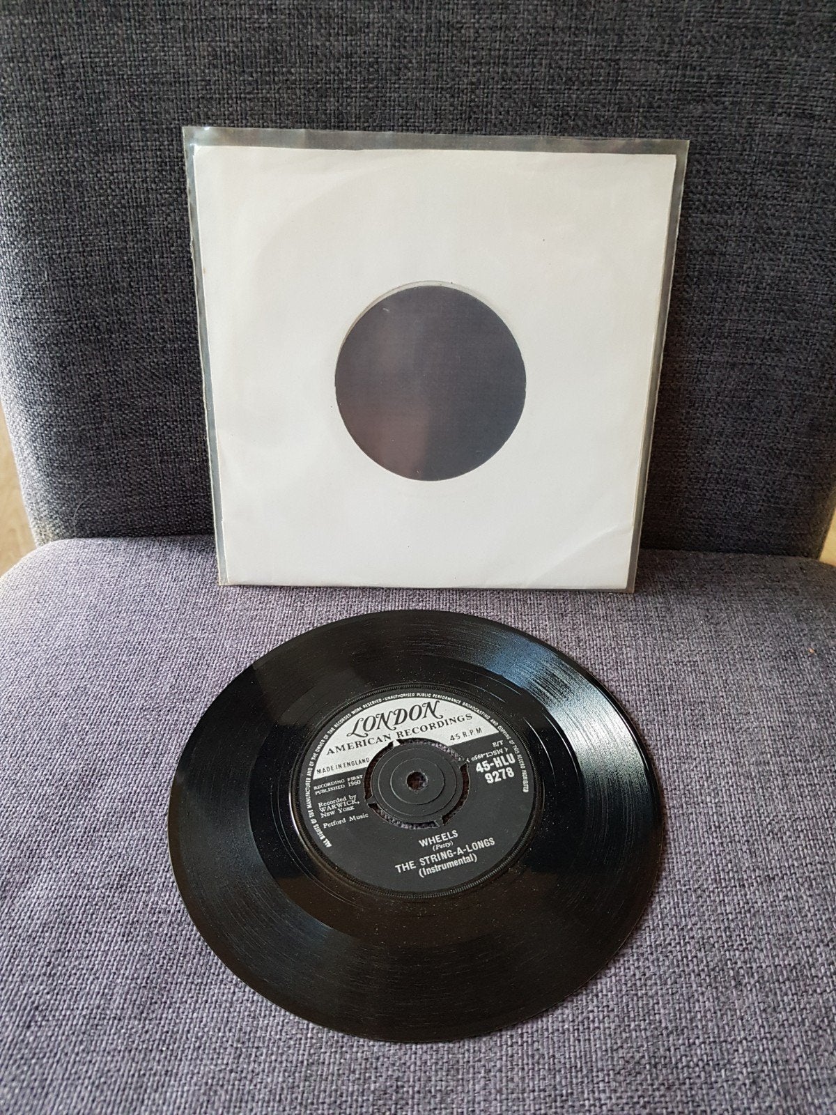 The String-A-Longs - Wheels (1961), Ophalen of Verzenden, Gebruikt, Pop