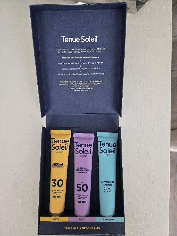 zonnecreme spf 30 en 50 en aftersun Tenue Soleil, Ophalen of Verzenden, Nieuw, Zonnebrand of After Sun
