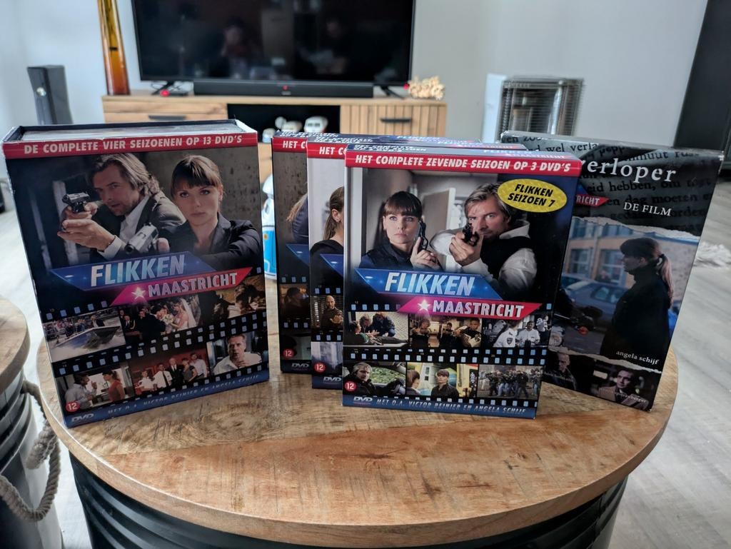 Flikken Maastricht., Cd's en Dvd's, Dvd's | Tv en Series, Gebruikt, Boxset, Drama, Ophalen of Verzenden