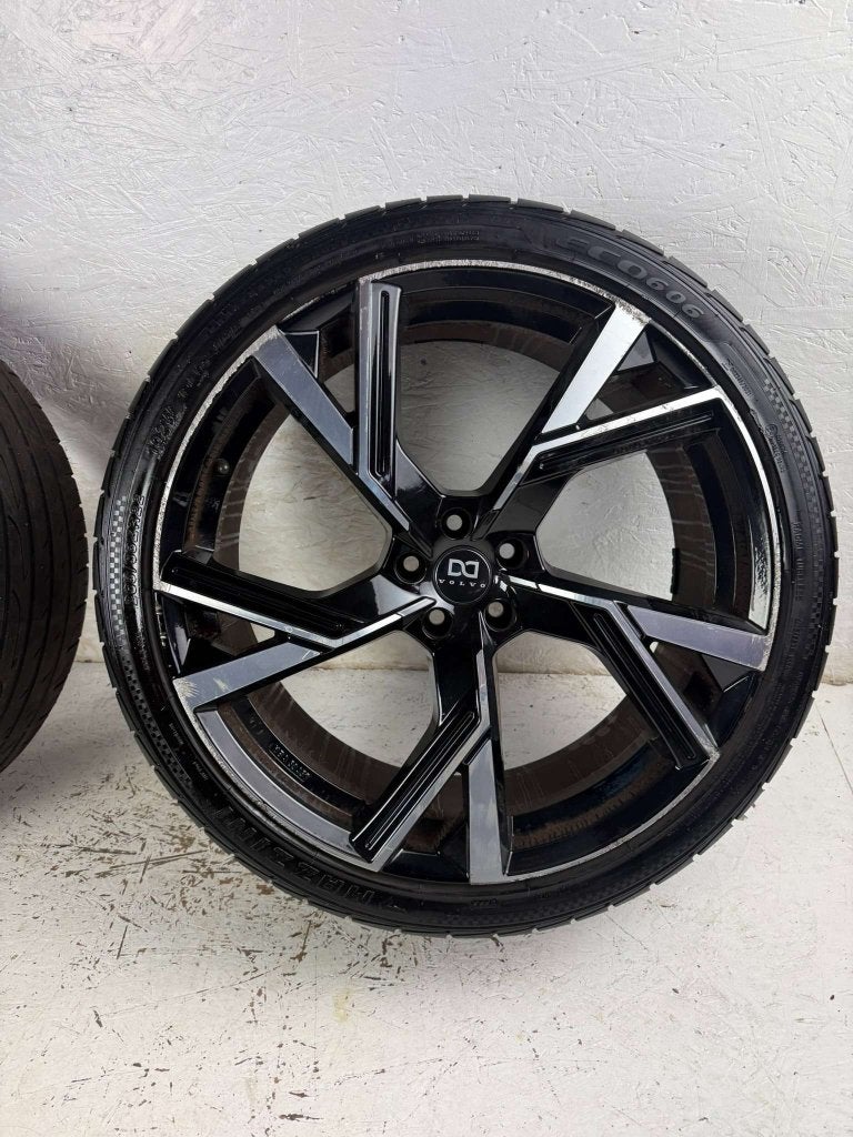 Volvo XC60 XC90 Jaguar E-Pace I-Pace velgen 22" 5x108 zomer, Niet ingevuld, Gebruikt, 265 mm, Banden en Velgen