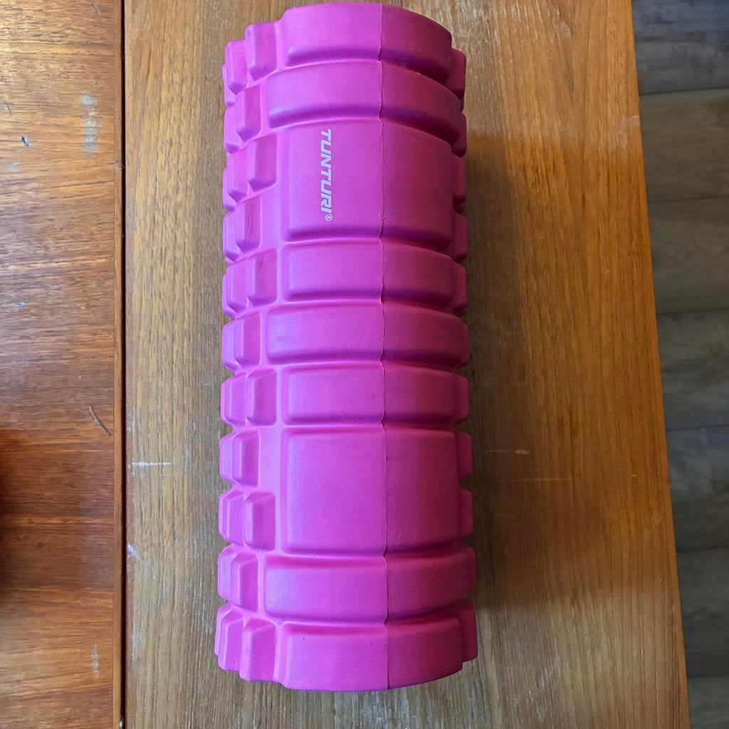 Tunturi Foamroller - Roze, Sport en Fitness, Fitnessmaterialen, Ophalen of Verzenden, Gebruikt, Armen, Foamroller