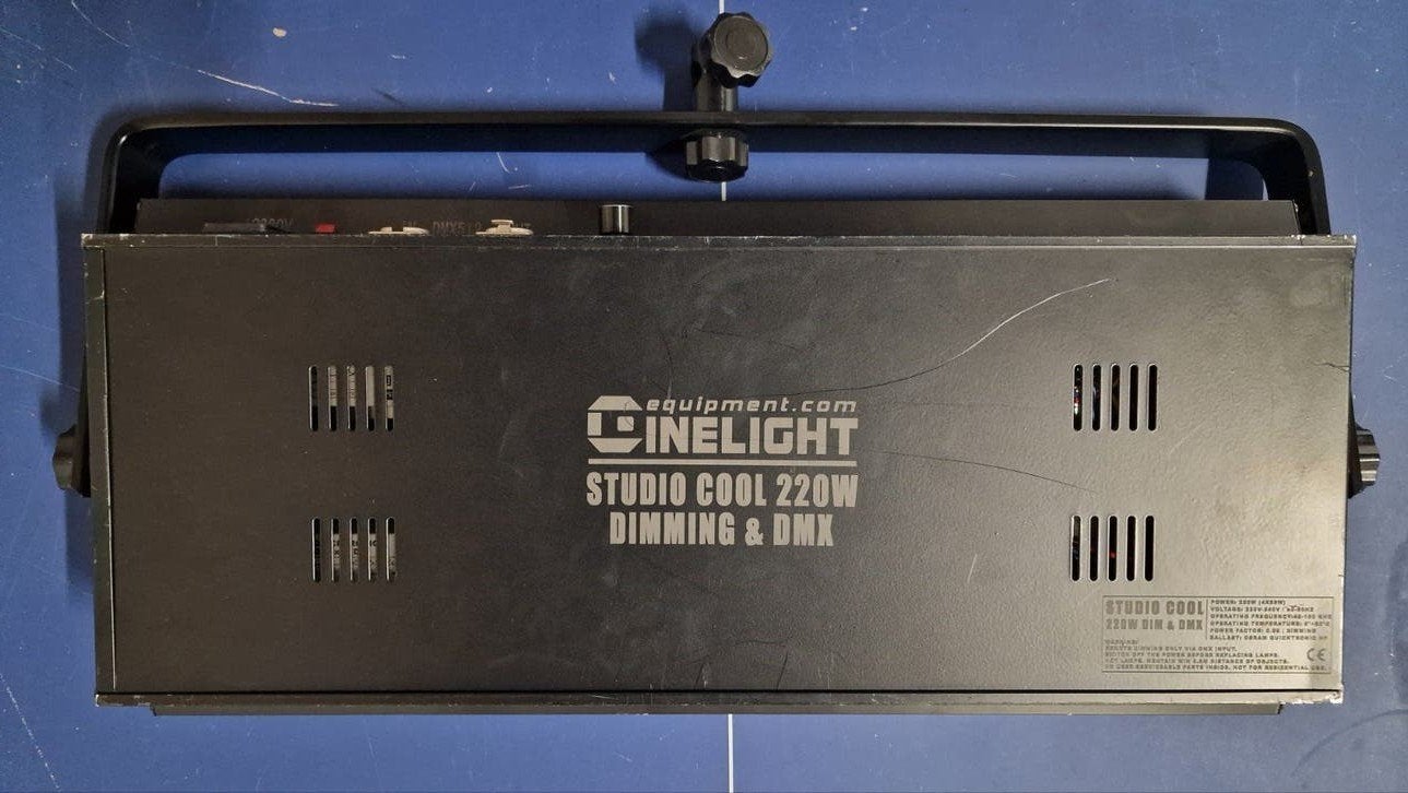 Cinelight Studio Cool 220W DMX Lamp, Ophalen, Gebruikt, Licht