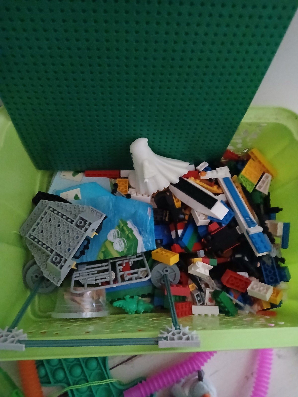 bakje lego ,, Kinderen en Baby's, Ophalen, Gebruikt