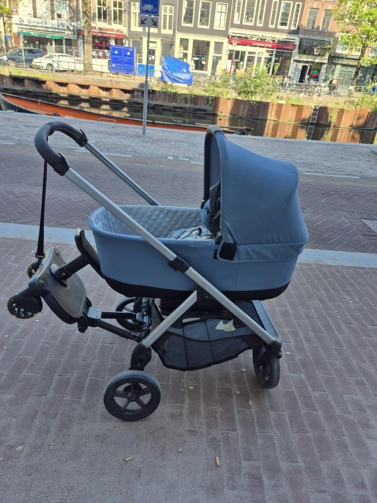 Easywalker Harvey 2 Combiwagen met Reiswieg, Gebruikt, Combiwagen, Verstelbare duwstang, Ophalen