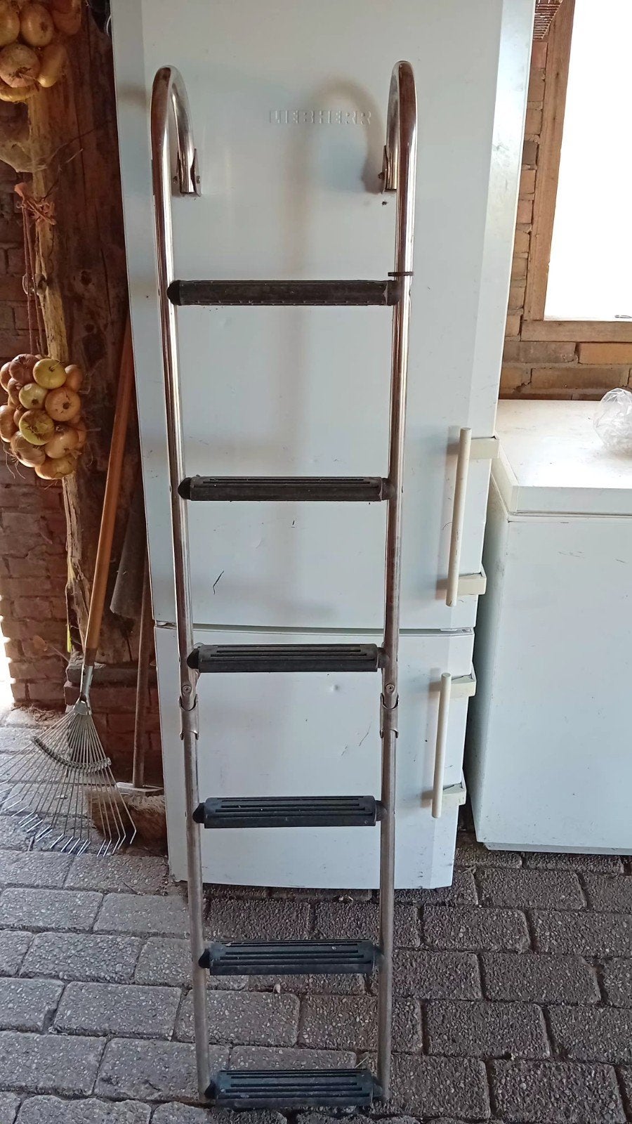 boot trap, vlondertrap rvs, Ophalen, Zo goed als nieuw, Minder dan 2 meter