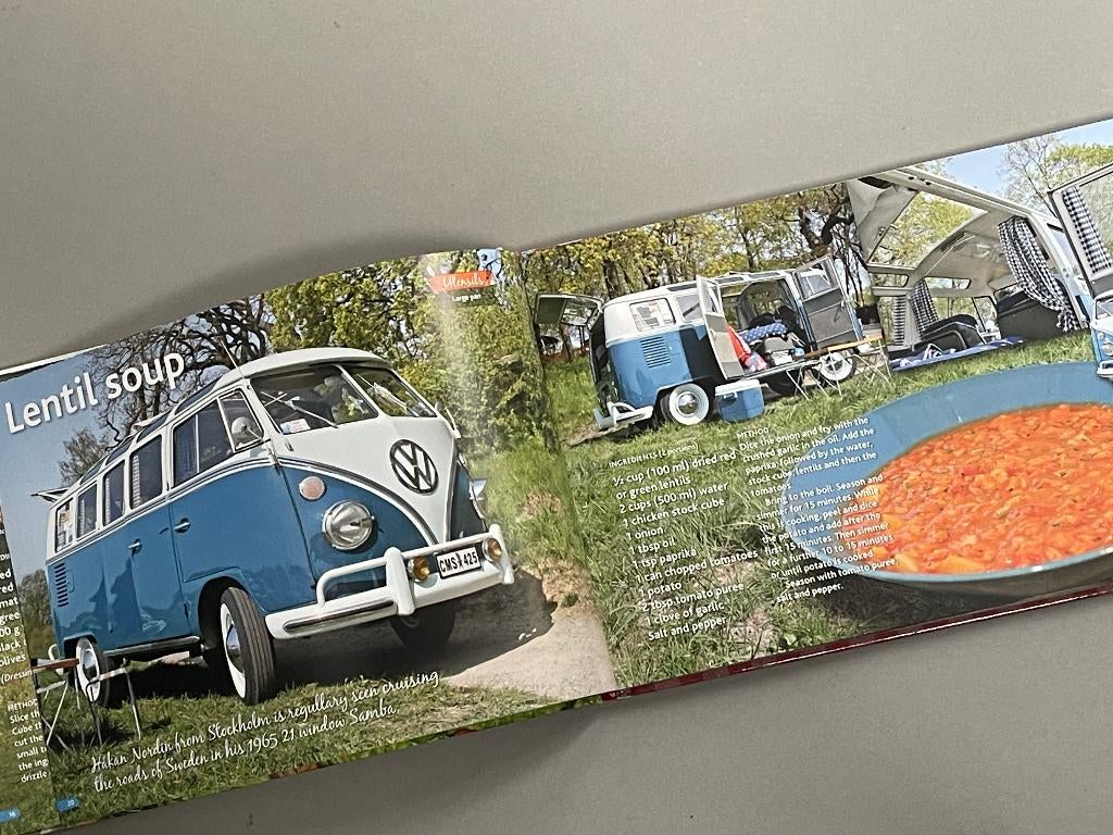 The Original VW Camper Cookbook (Volkswagen Van) 2011, Ophalen of Verzenden, Zo goed als nieuw, Volkswagen