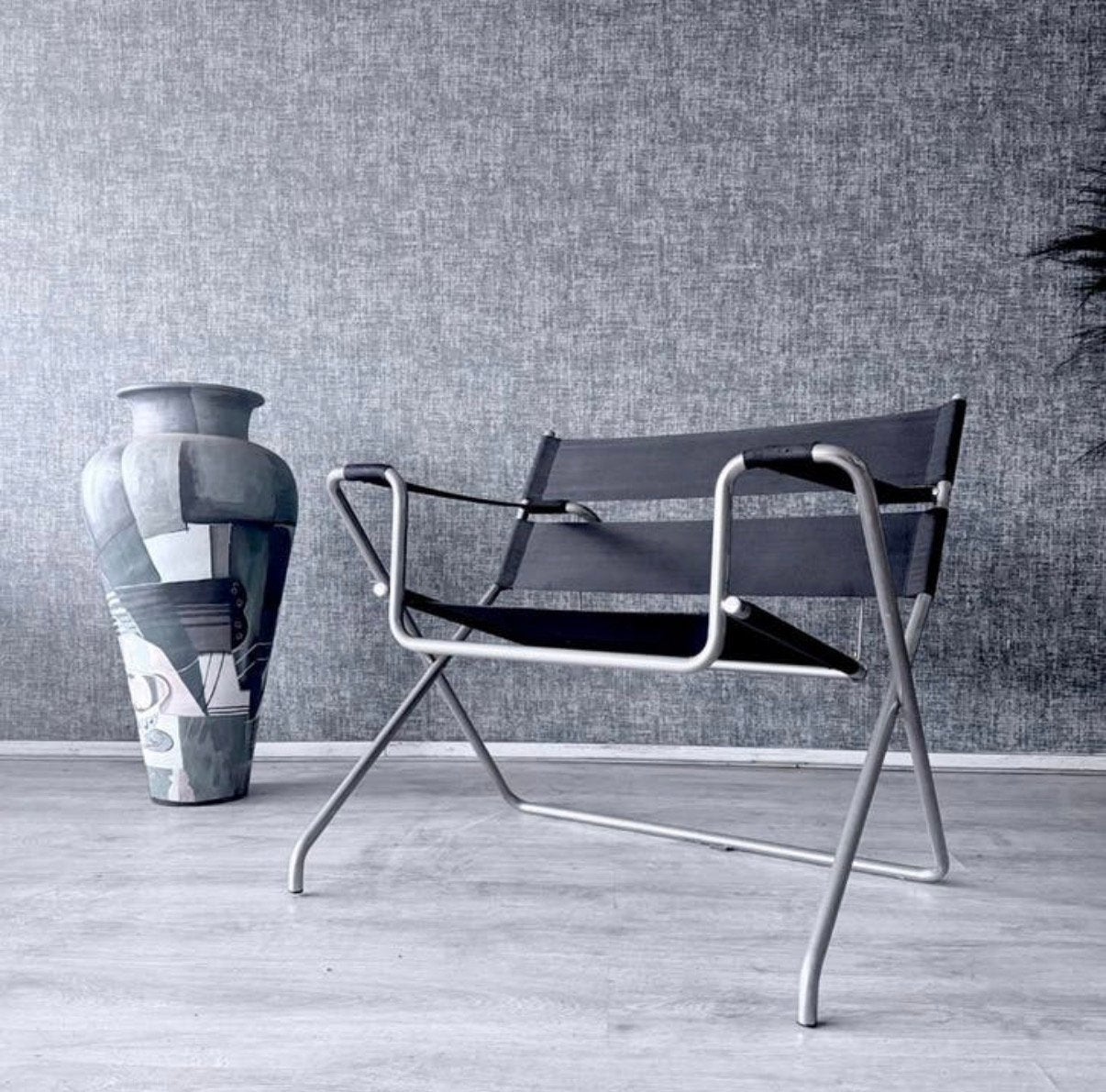 Vintage Tecta D4 Chair by Marcel Breuer, Original Eisengarn, Ophalen, Gebruikt, -, Vintage Bauhaus Marcel Breuer D4 Tecta