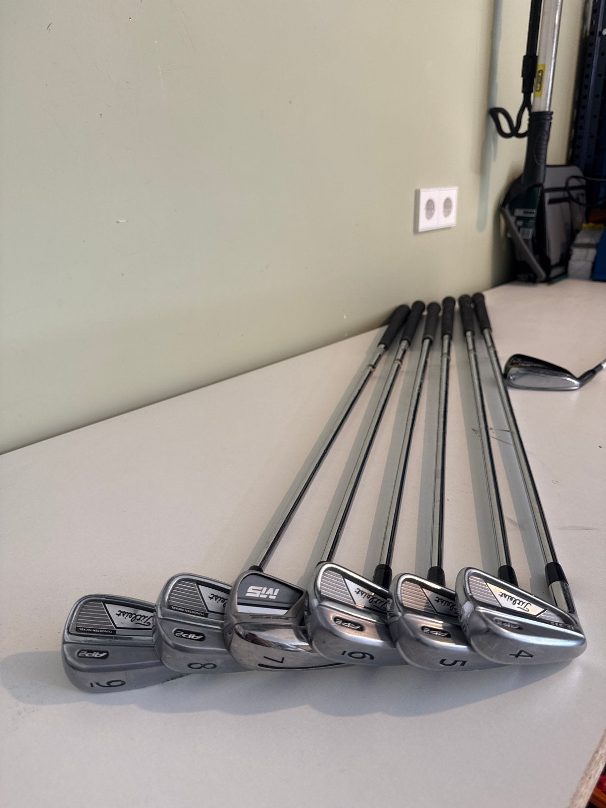 Titleist AP2 Golfclubset (4-9,) met TaylorMade M5 7, Ophalen of Verzenden, Gebruikt, Set, Overige merken